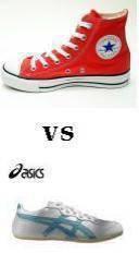 Alors converse ou Oasics?????